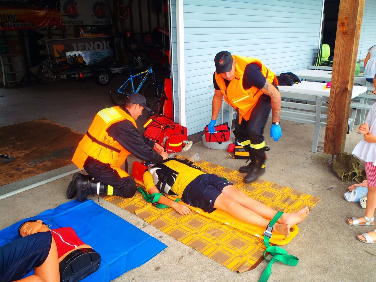 Wakacje ze strażakami