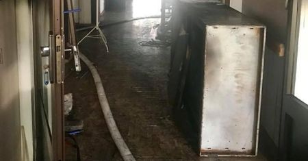 Pożar ośrodka dla niepełnosprawnych w Katowicach. Ogień miała podłożyć księgowa