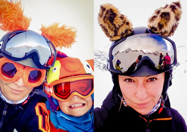 Wojciechowska z córką na nartach! (FOTO)