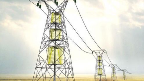 Wiatraki na słupach energetycznych 1