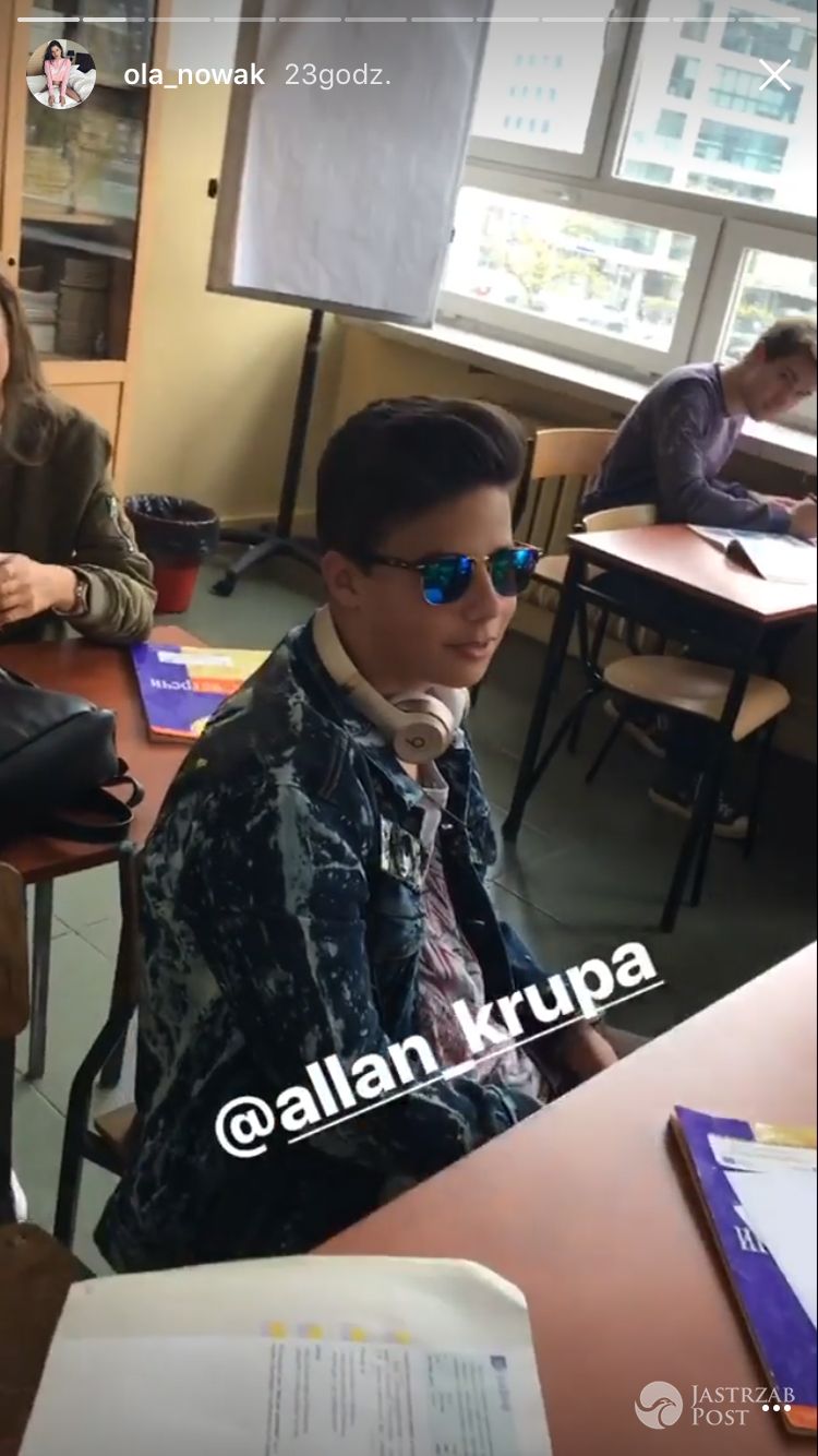 Allan Krupa o związku z Olą Nowak