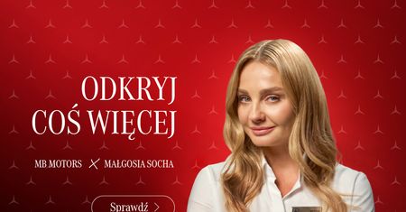Małgorzata Socha w kampanii MB Motors Mercedes-Benz – elektromobilność w kobiecym wydaniu