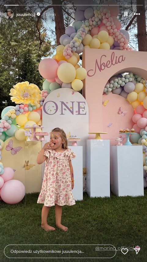 Huczna impreza u Szczęsnych