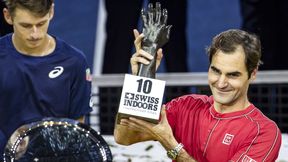 ATP Bazylea: 10. tytuł Rogera Federera w domowym turnieju. Szwajcar rozbił Alexa de Minaura