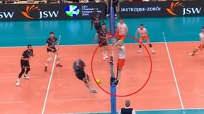 Tomasz Fornal był jak ściana. Rewelacyjne zakończenie seta [WIDEO]