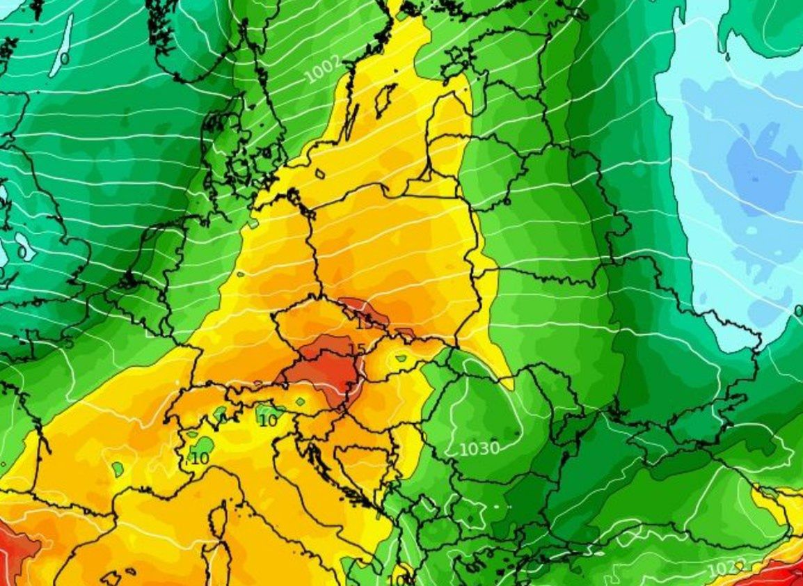 Wyż Timeo odpowiada za poprawę pogody w Polsce
