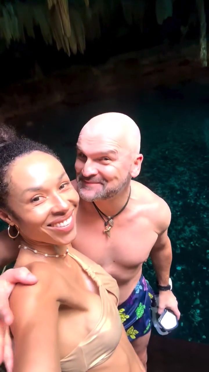 Omenaa Mensah i Rafał Brzoska na wakacjach w Meksyku