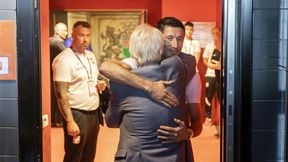 Co za spotkanie! Zobacz, z kim Lewandowski wyściskał się przed meczem