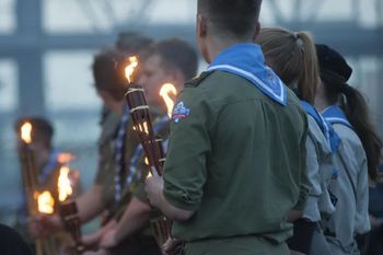 Kraków: "Najlepiej się leży pod zniczem od harcerzy". Akcja ZHP