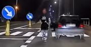 Pirat gwałtownie hamował i wyszedł z auta. 10 minut później zginął na miejscu