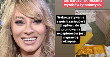 Marcelina Zawadzka w ogniu krytyki za REKLAMOWANIE PAPIEROSÓW na Instagramie! Grozi jej kara wysokości 200 TYSIĘCY ZŁOTYCH