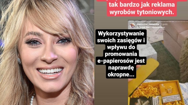 Marcelina Zawadzka w ogniu krytyki za REKLAMOWANIE PAPIEROSÓW na Instagramie! Grozi jej kara wysokości 200 TYSIĘCY ZŁOTYCH