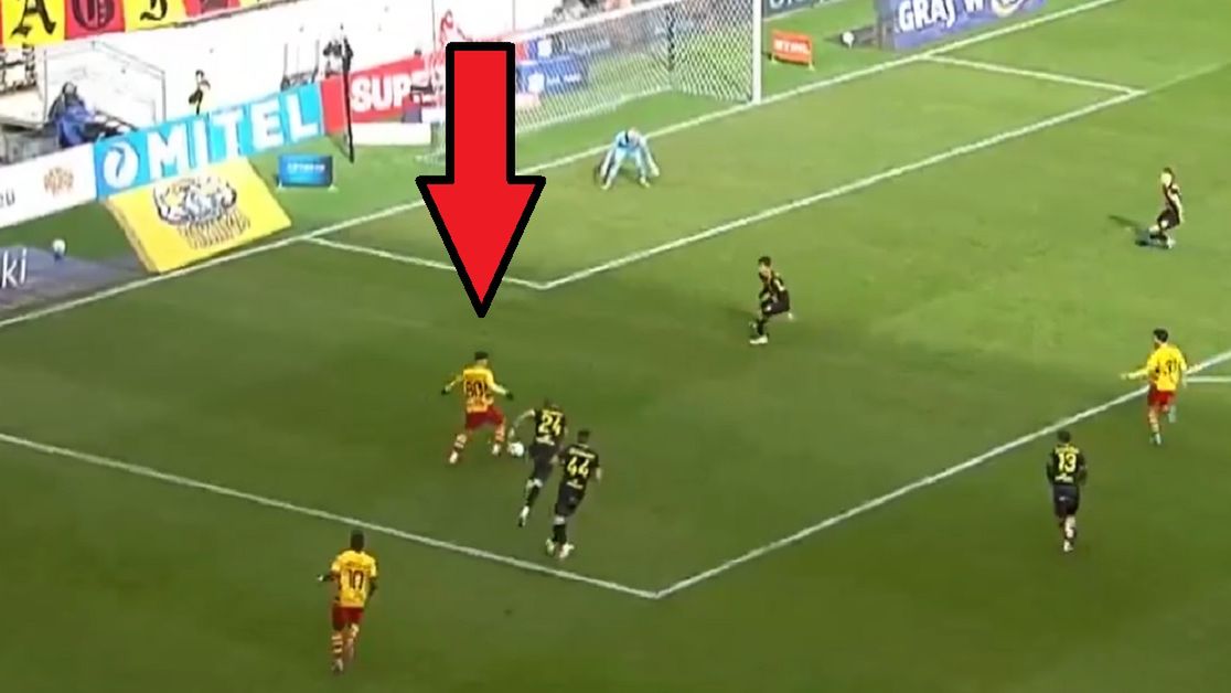 Twitter / Screen / Canal+Sport / Na zdjęciu: Oskar Pietuszewski