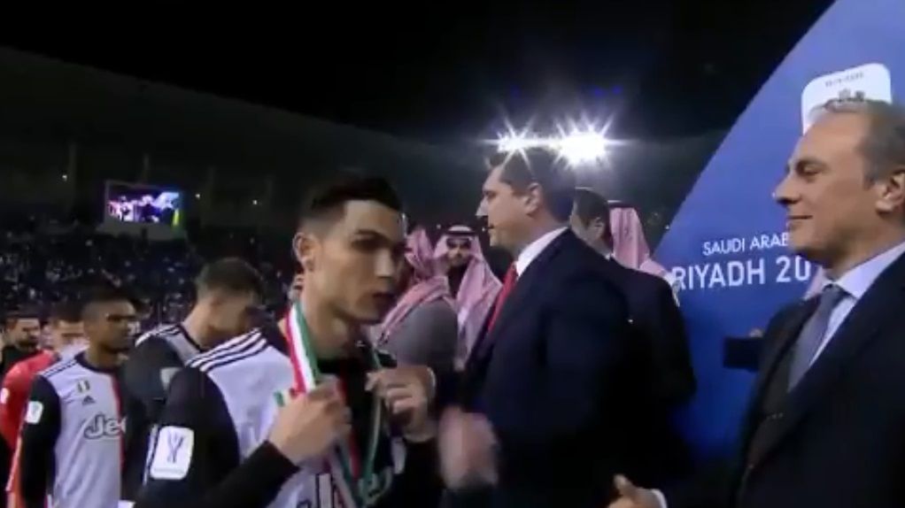 Zdjęcie okładkowe artykułu: Twitter /  / Na zdjęciu: Cristiano Ronaldo