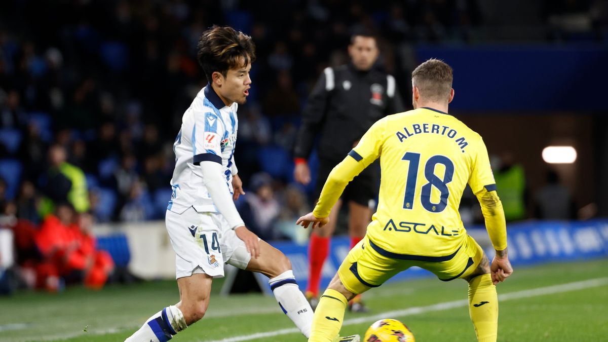 PAP/EPA / PAP/EPA/Juan Herrero / W meczu Realu Sociedad z Villarrealem padły cztery gole