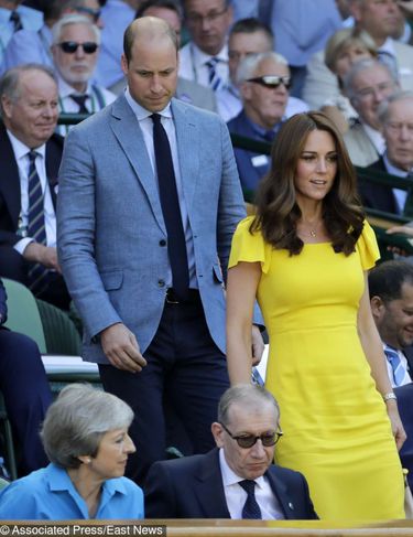 Księżna Kate i książę William na Wimbledonie