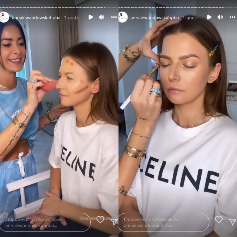 Anna Lewandowska robi się na bóstwo przed charytatywnym eventem