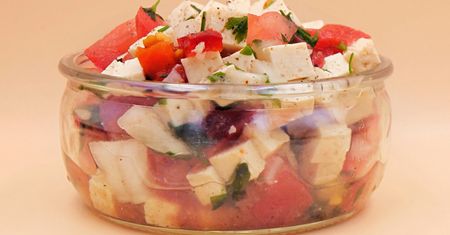 Meksykańska salsa idealna do pieczywa. Z 1 dodatkiem zamienia się w białkową bombę