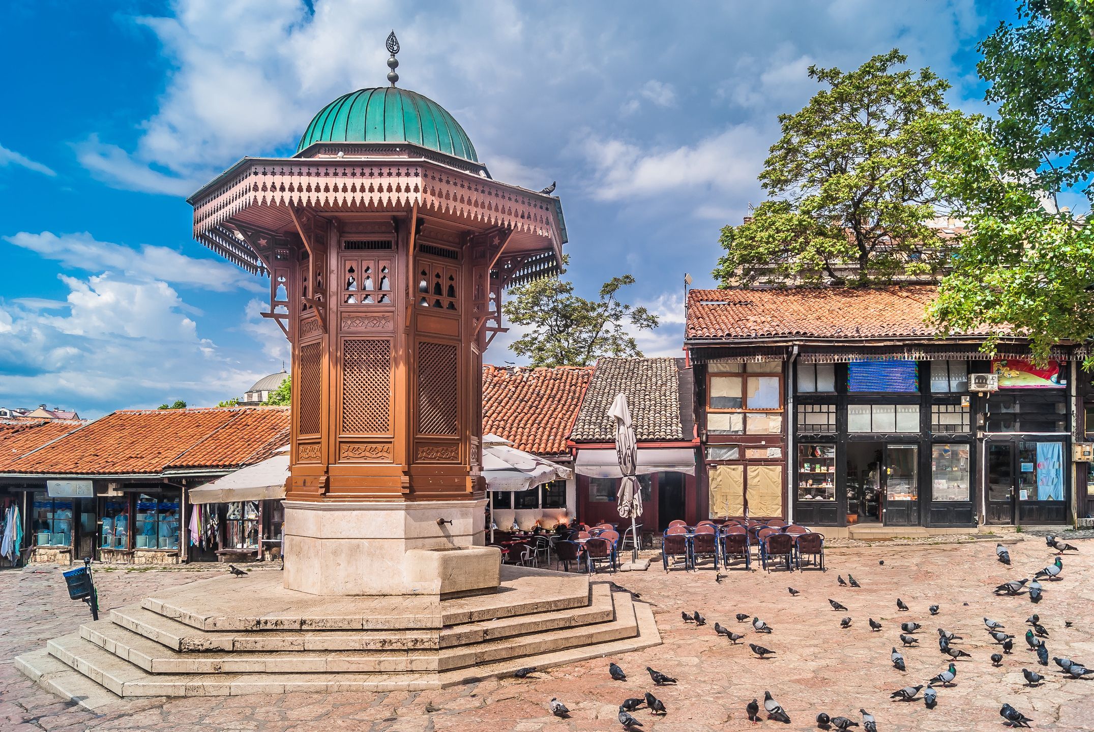 SONY DSCancient, architecture, balkans, bascarsija, bosnia, building, capital, destination, europe, fountain, fountian, herzegovina, historical, landmark, monumental, old, ottoman, outdoors, pigeon, sarajevo, sebilj, square, symbol, tourism, town, travel, turkish, urban