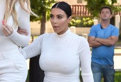 Kim Kardashian podkreśla ciążowe krągłości w obcisłej sukience