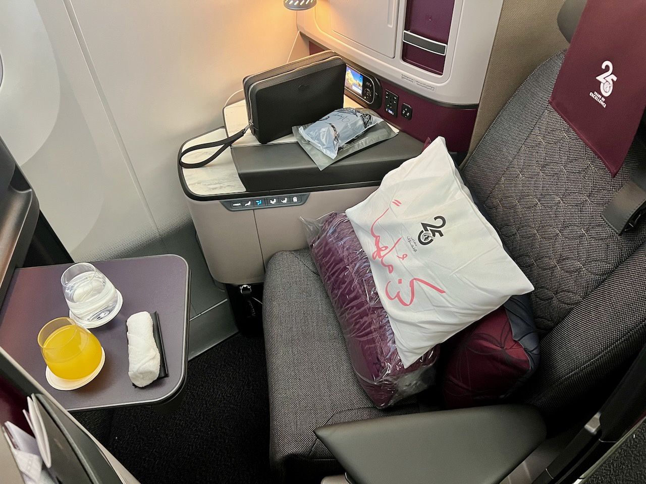 Qatar Airways. Klasa biznes