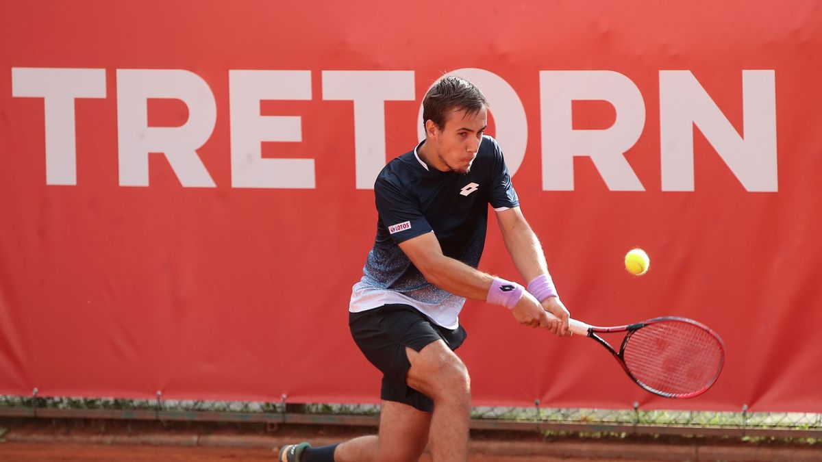 Materiały prasowe / Andrzej Szkocki / Pekao Szczecin Open / Na zdjęciu: Daniel Michalski