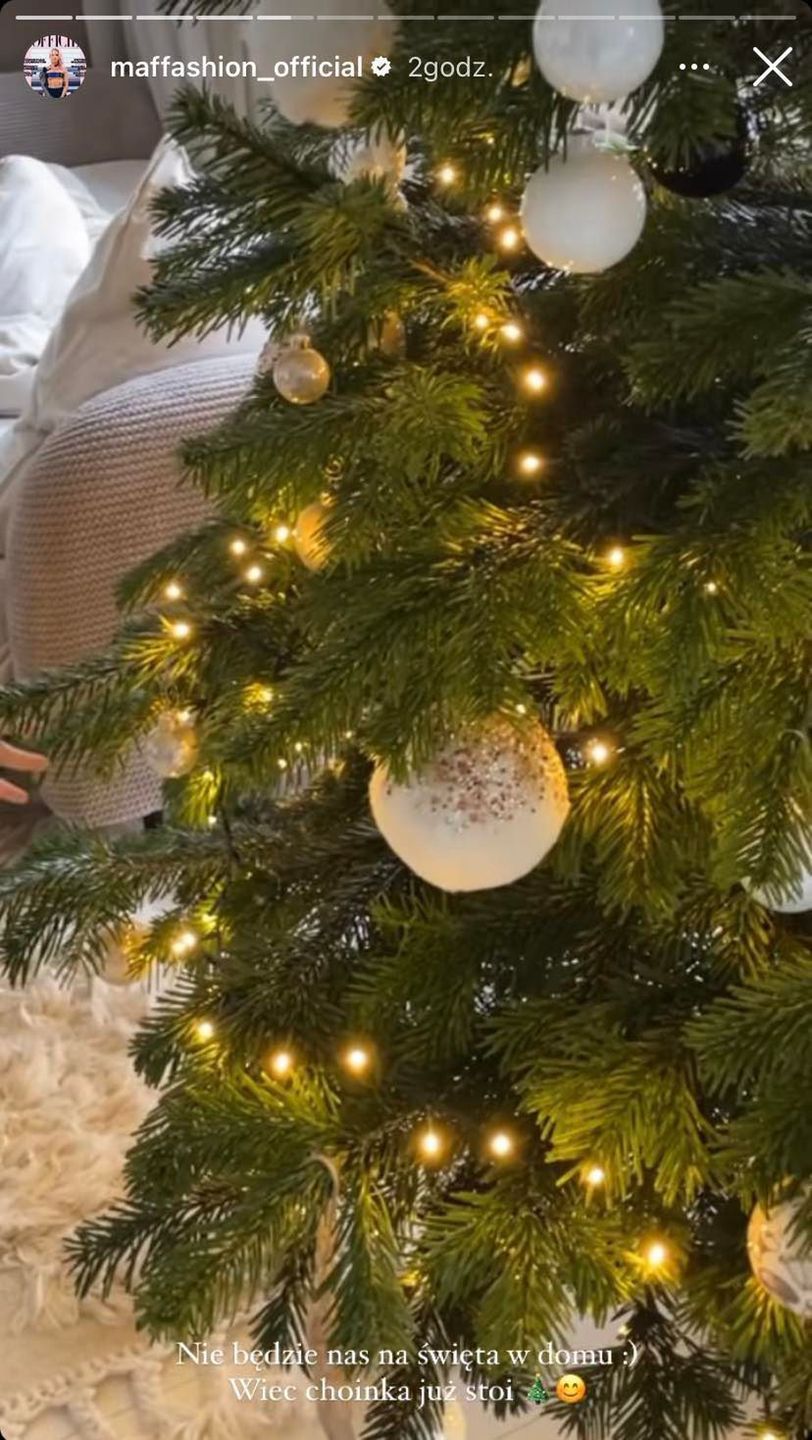 Maffashion wspomina choinkowe dramy i wymownie podsumowuje: "Miałam pecha przez OSTATNIE DWA LATA"