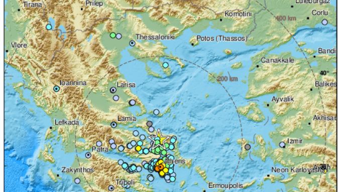 Trzęsienie ziemi w Grecji. Odczuli je mieszkańcy Aten