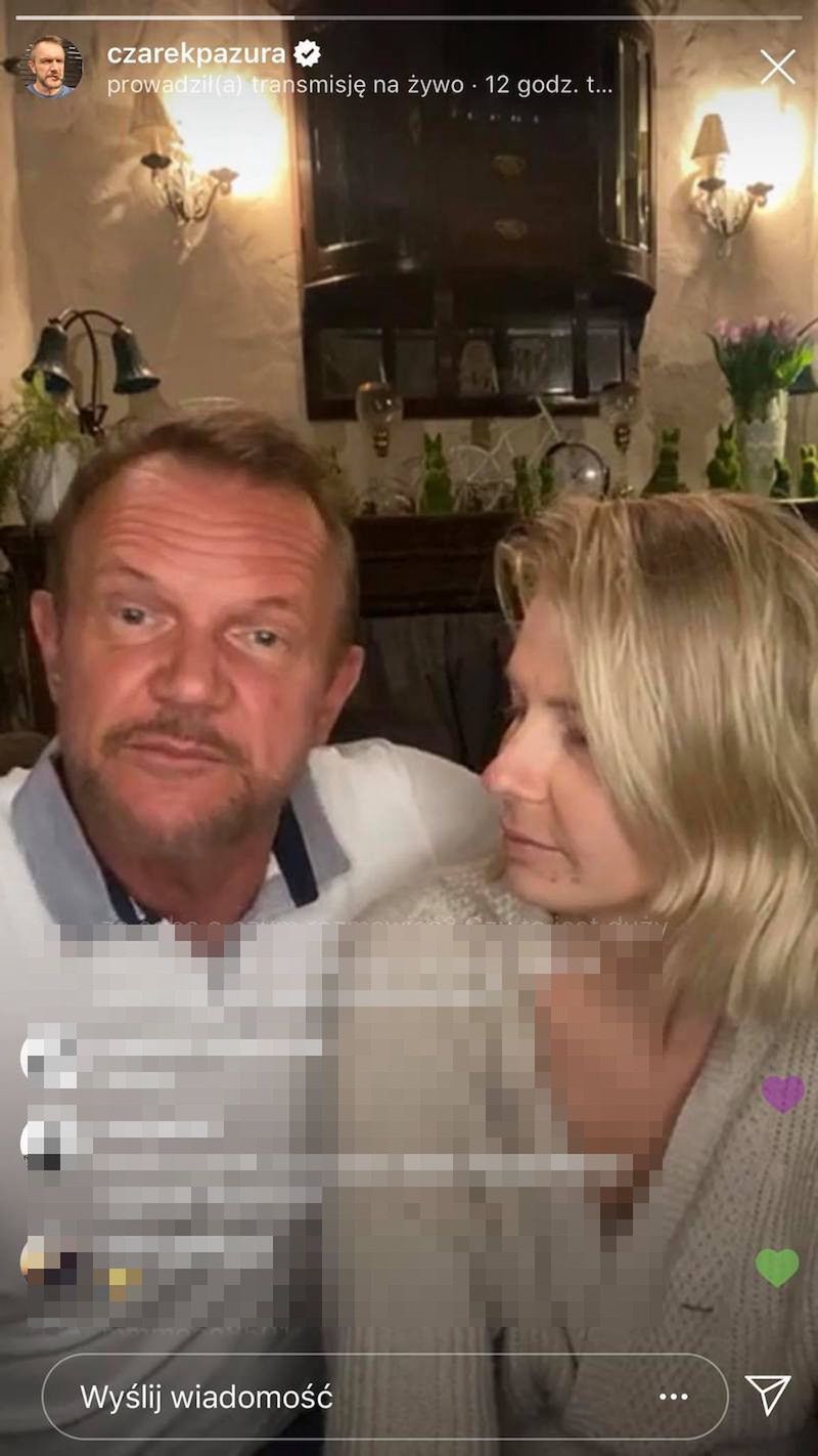 Cezary Pazura i Edyta Pazura