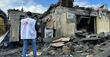 Ukraina. Zbombardowano biuro Lekarzy bez Granic