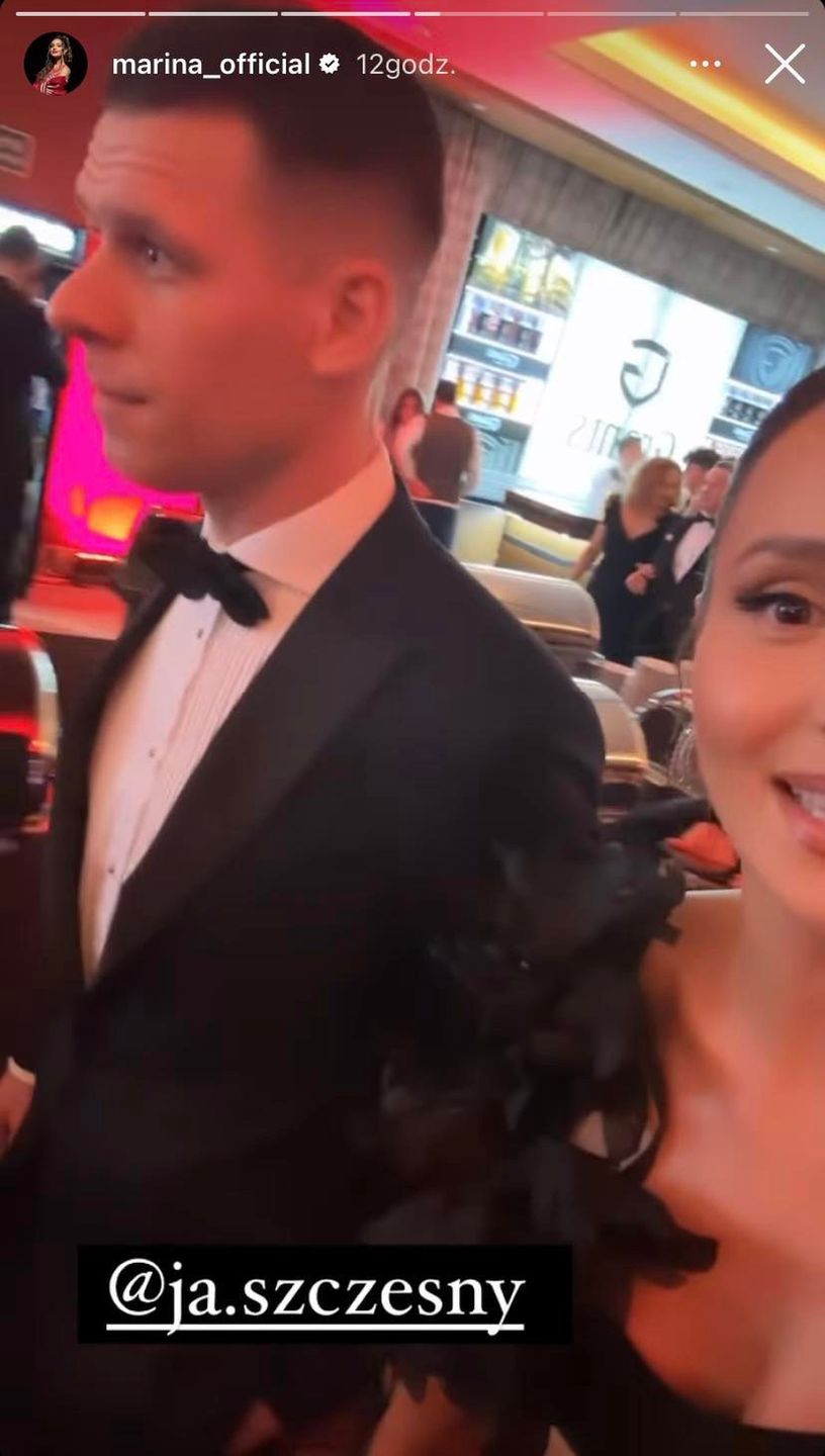 Marina pokazała się ze szwagrem "sobowtórem"