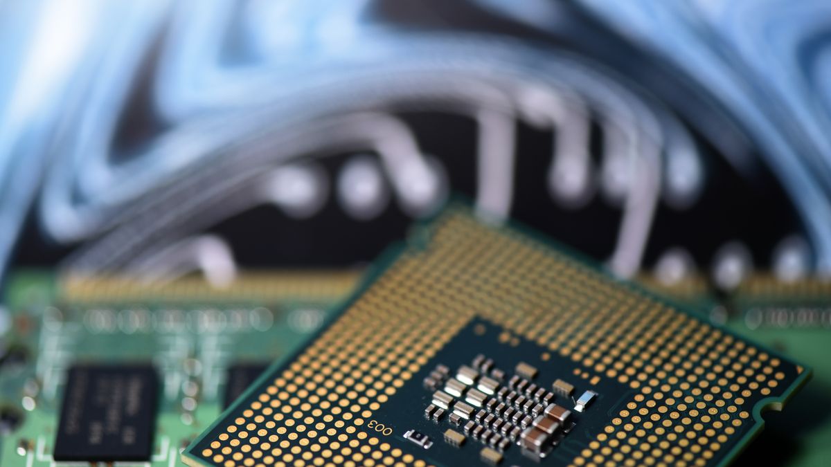 HUAI'AN, CHINA - MARCH 31, 2021 - Chips are seen in Huai 'an city, east China's Jiangsu province, March 31, 2021. The chip shortage will affect the development of related industries such as the global automotive sector.
 (Photo credit should read Costfoto/Barcroft Media via Getty Images)