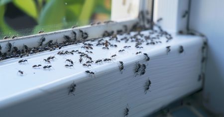 Spryskaj gniazdo mrówek. Uciekną, gdzie pieprz rośnie