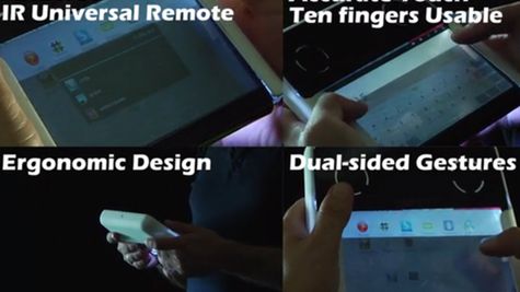 Tak prezentuje się pierwszy tablet z przezroczystym ekranem 1