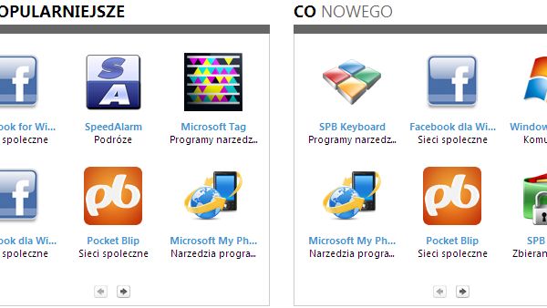 Nowa odsłona sklepu Windows Marketplace 1