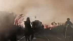 Szaleństwo przed meczem Ligi Mistrzów. I to tuż pod stadionem