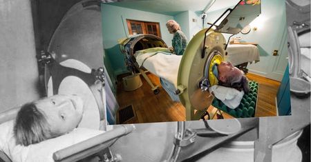 Mężczyzna od niemal 70 lat żyje dzięki "żelaznemu płucu". Nie może się poruszać i sam oddychać
