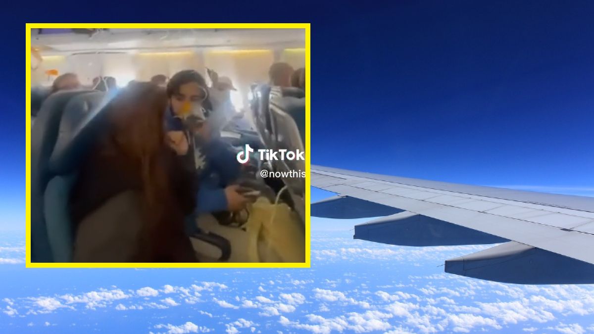 Chwile grozy na pokładzie samolotu; siedem osób rannych