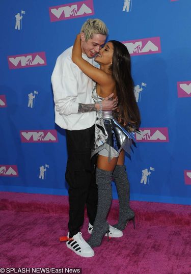 Ariana Grande z partnerem - MTV VMA 2018