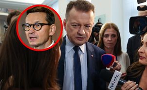 "Był przeciwny". Błaszczak atakuje Morawieckiego