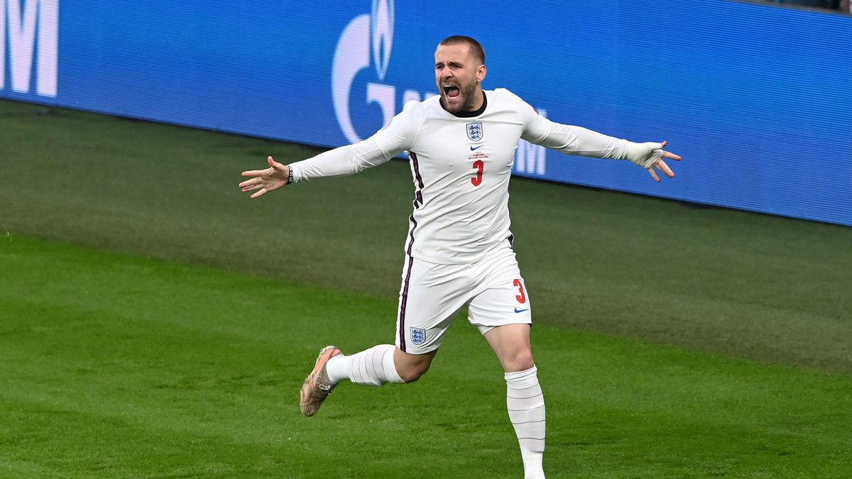 Zdjęcie okładkowe artykułu: PAP/EPA / Facundo Arrizabalaga / Na zdjęciu: Luke Shaw cieszy się z gola