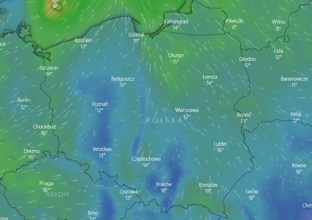 Pogoda. Może zrobić się niebezpiecznie. IMGW wydaje ostrzeżenia pierwszego stopnia [01.05.2020]