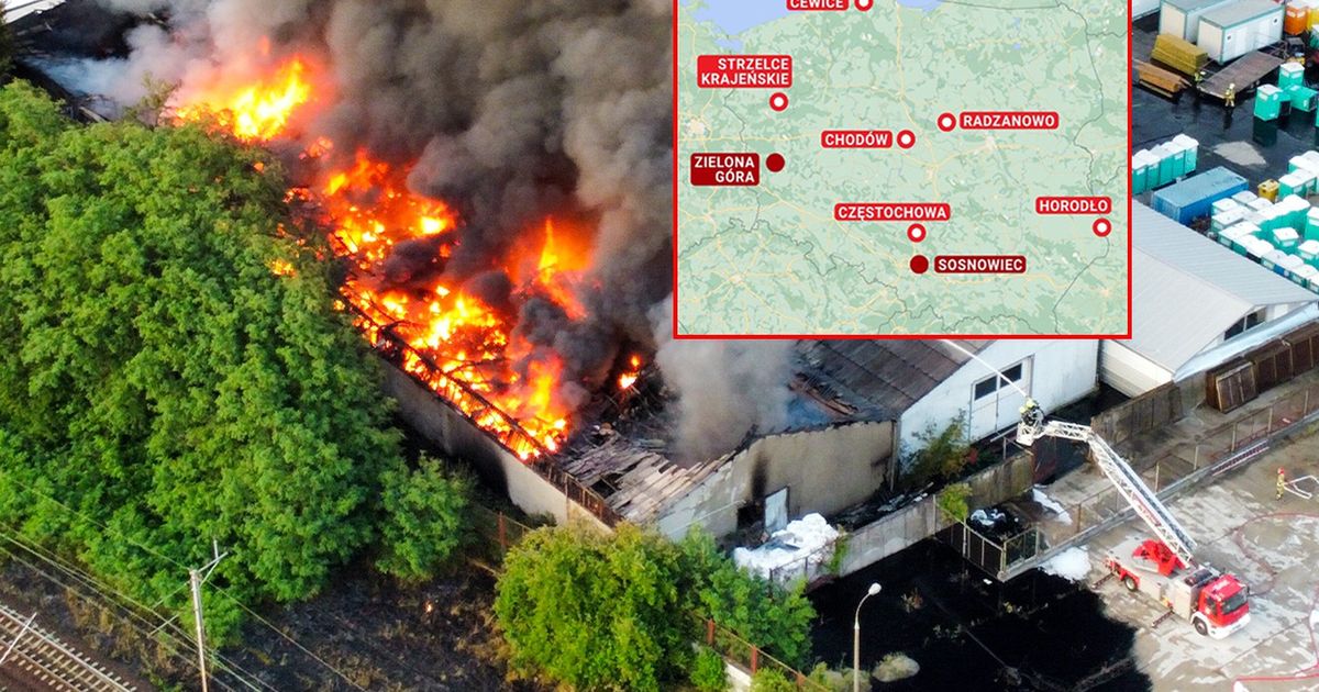 Katastrofalny pożar w Zielonej Górze. Apele do rządu: Żyjemy jak pod bombą