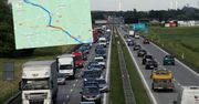 Gigantyczny korek na A4. Ciągnie się kilometrami