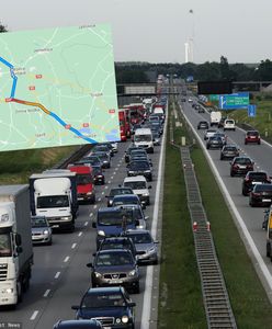 Gigantyczny korek na A4. Ciągnie się kilometrami
