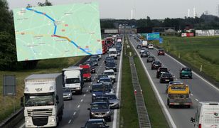 Gigantyczny korek na A4. Ciągnie się kilometrami