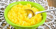 Wzbogacona żółta kasza kukurydziana z dodatkiem wody i soli (zwykła i błyskawiczna)