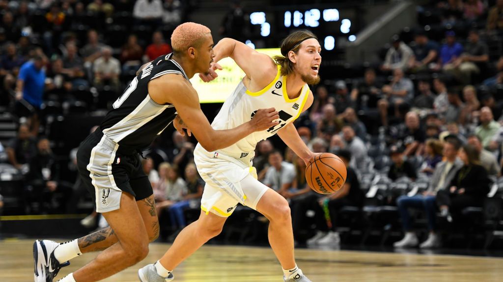 Zdjęcie okładkowe artykułu: Getty Images / Alex Goodlett / Na zdjęciu od lewej: Jeremy Sochan i Kelly Olynyk