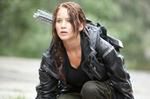 Waleczna Katniss Everdeen na plakacie