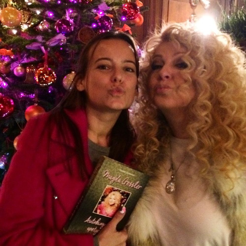 Anna Mucha i Magda Gessler  Fot. screen z Facebook
